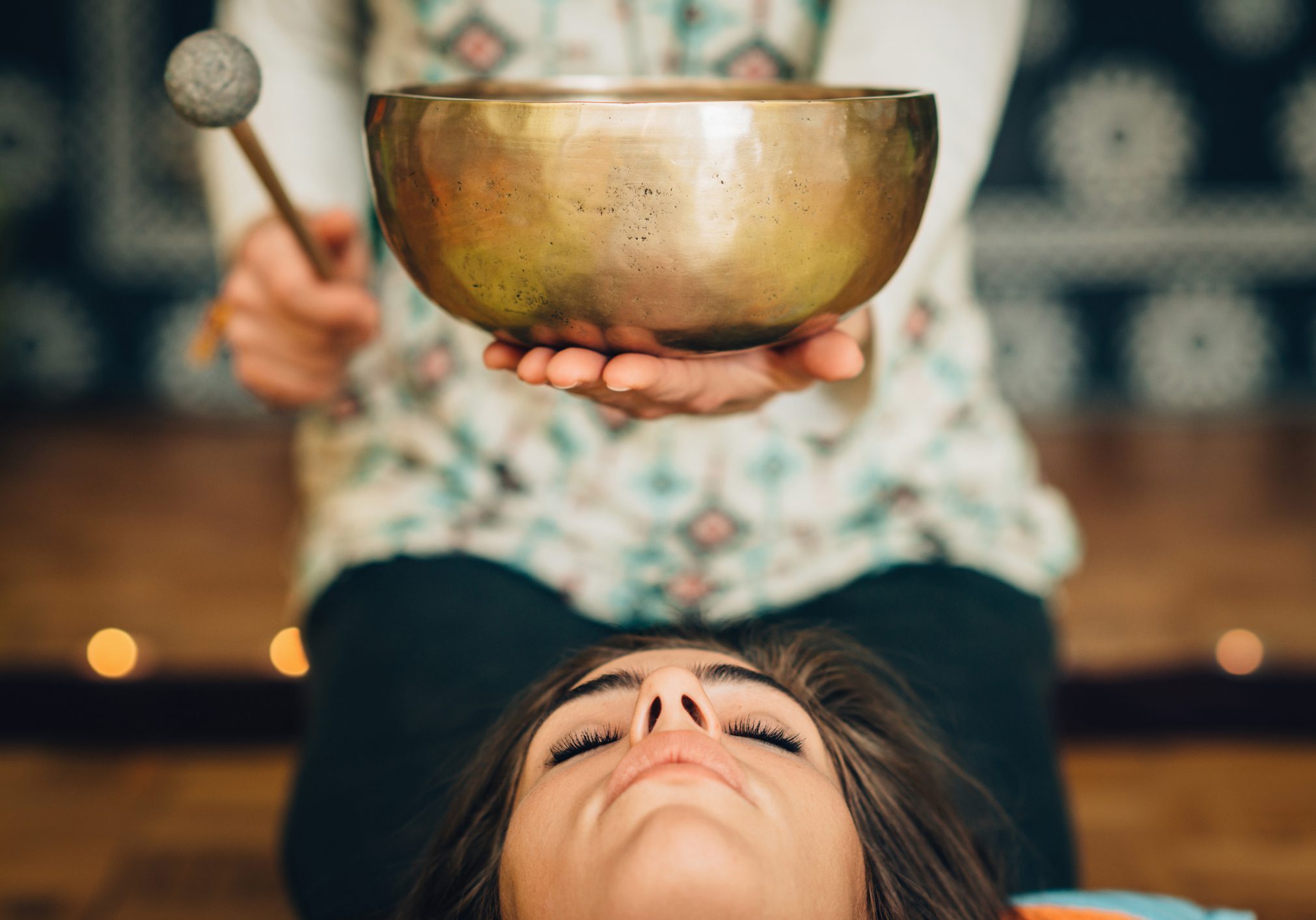 Tibetan singing bowl